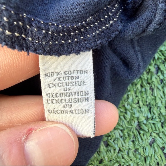 Abercrombie & Fitch Dark Blue Long Sleeve Tee, Size Medium - Picture 8 of 10